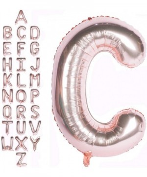 Rose Gold Letter Balloons 40 Inch Giant Jumbo Helium Foil Mylar- for Party Bridal Wedding Shower Anniversary Celebration Grad...