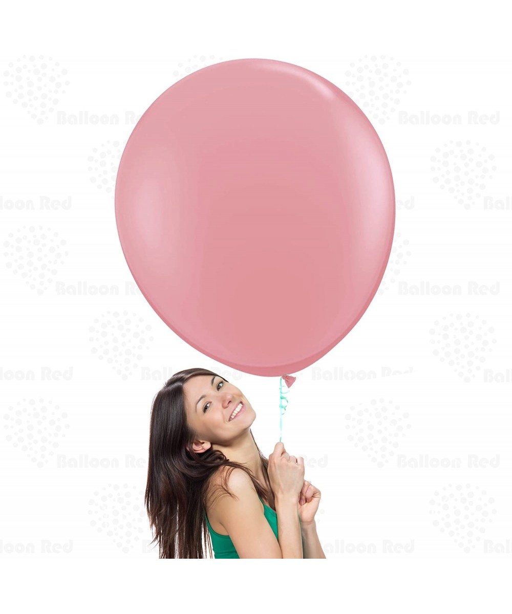 Powder Pink 36 Inch Giant Latex Balloons 3 Pack Large Thickened Extra Strong Jumbo Big for Baby Shower Garland Wedding Photo ...
