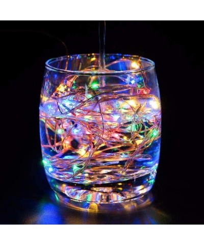 5M Copper Wire LED String Lights Waterproof Twinkle Fairy Lights Outdoor Christmas USB Lights String Tree Lights for Outdoor ...