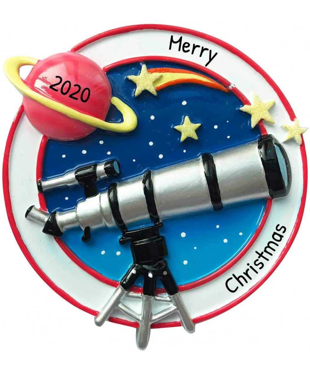 Personalized Telescope Christmas Tree Ornament 2020 - Observing Sky View See Light Optical Tube OTA Capture Experience Planet...