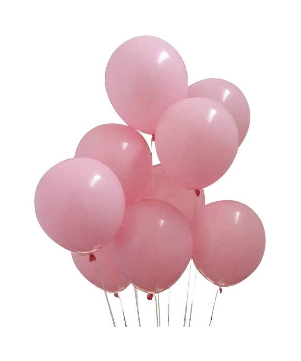 Light Pink Balloons 50 pcs 12 inches Birthday Wedding Balloon Decoration - CG18333Z8AA $8.58 Balloons