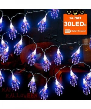 String Lights Decorative Hand Skeleton Lights String for Indoor Outdoor Decor- 2 Lighting Mode & Battery Powered (30 LEDs- 15...