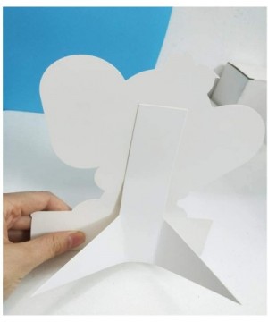 Elephant Baby Shower Decoration for Boy Blue Grey - CZ199N5AKIW $6.11 Centerpieces