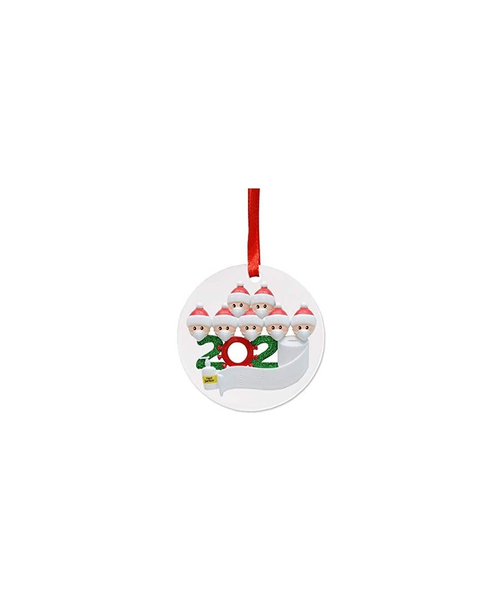 Personalized 2020 Christmas Ornaments Quarantine Toilet Paper Customized Name for Family Friends Gifts Xmas Tree Decorations ...