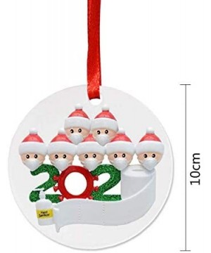 Personalized 2020 Christmas Ornaments Quarantine Toilet Paper Customized Name for Family Friends Gifts Xmas Tree Decorations ...