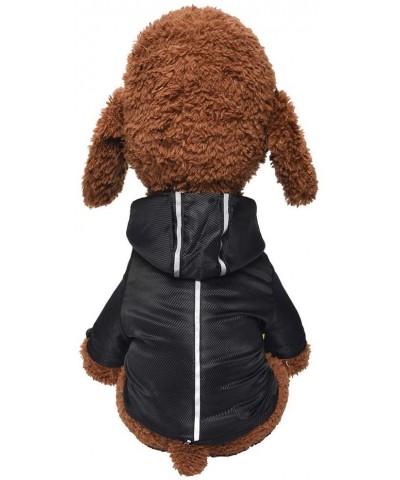 Fashion New Solid Color Hooded Coat- Dog Cat Puppy Windproof Jacket Coat Winter Warm Clothing Outwear Costume Pet Dog Cat App...