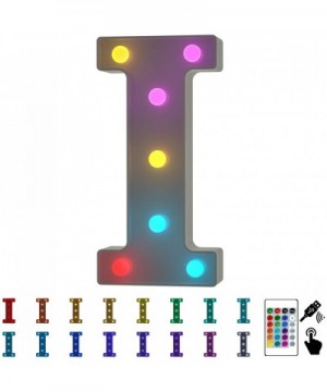 Letter Lights USB Powered Light up Letters with Remote- 16 Color Changing Marquee Letter Lights Multicolor Colors for Home Ba...