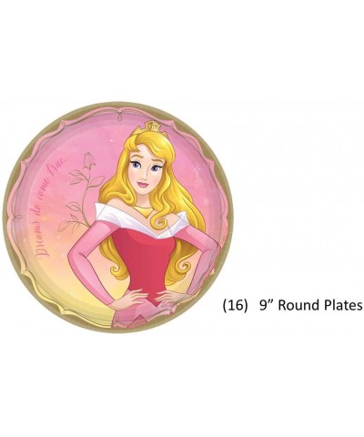 Sleeping Beauty Princess Aurora Party Supplies Pack with Plates and Napkins for 16 Guests - CD18XOAU0RZ $14.05 Party Packs