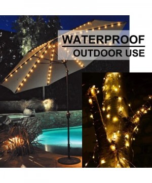 2 Pack 180 LED Fairy Lights- Battery Operated Watering Can Lights- Waterproof Waterfall Lights with Remote and Timer- Soft Wh...