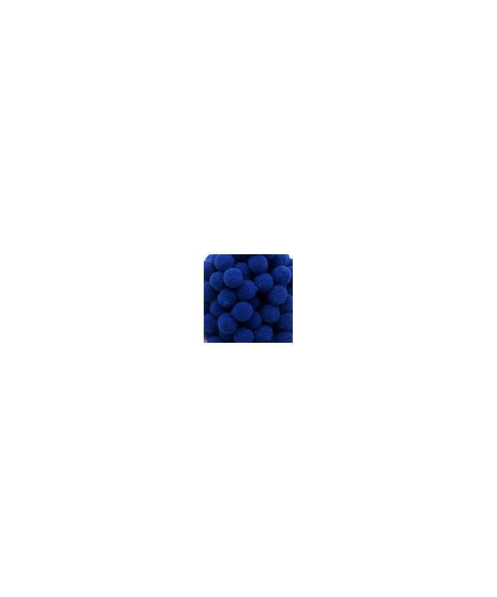 Premium 400 PCS 15mm Navy Blue Color Pom Poms- Craft Pom Pom Balls- Colorful Pompoms for DIY Creative Crafts Decorations- Kid...