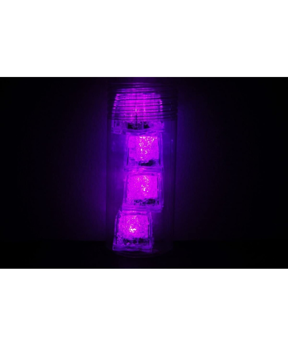 3 Mode Light up LED Ice Cubes in a Tube 4 Pack (Pink) - Pink - CT193UU4M6C $8.99 Party Packs