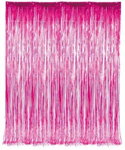 Tall Foil Fringe Curtains Glossy Metallic Tinsel for Party Photo Backdrop Birthday- Gatherings- Holiday- Wedding Decorations-...