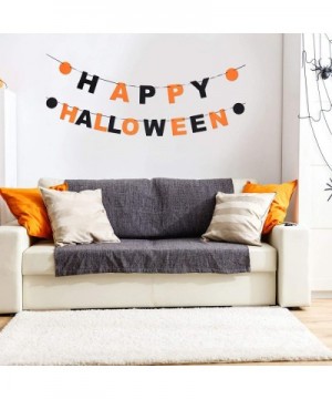 3 Pack Happy Halloween Banner Bunting- Halloween Theme Party Decorations Banner Decoration for Halloween Party Favor - CA19GT...