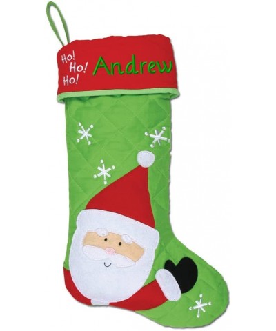 Personalized Gifts Christmas Stocking- Santa - Santa - Personalized - C611B1WX5GJ $26.91 Stockings & Holders