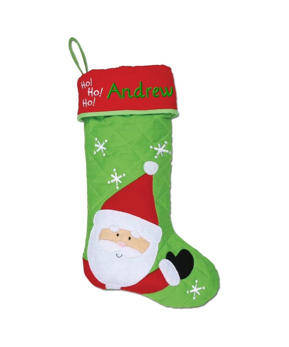 Personalized Gifts Christmas Stocking- Santa - Santa - Personalized - C611B1WX5GJ $26.91 Stockings & Holders