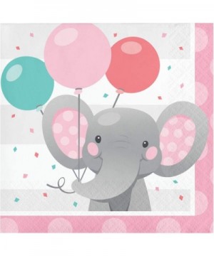 Creative Converting Enchanting Elephant Girl 1st Birthday Peanut Party Bundle- 16 Guests - CC195SYG5WO $14.16 Party Packs