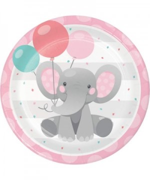 Creative Converting Enchanting Elephant Girl 1st Birthday Peanut Party Bundle- 16 Guests - CC195SYG5WO $14.16 Party Packs