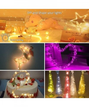 Fairy Lights USB Plug in Led String Lights Outdoor Indoor Twinkle Lights Color Changing Fairy String Lights Bluetooth Music R...