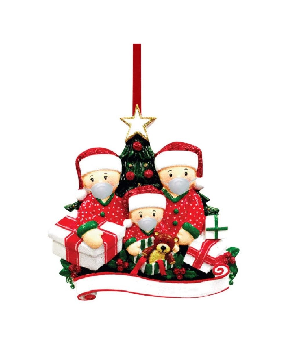 Christmas Ornaments Quarantine Christmas Party Decoration Gift Product Personalized 1-7 Family Members- 2020 Quarantine Survi...