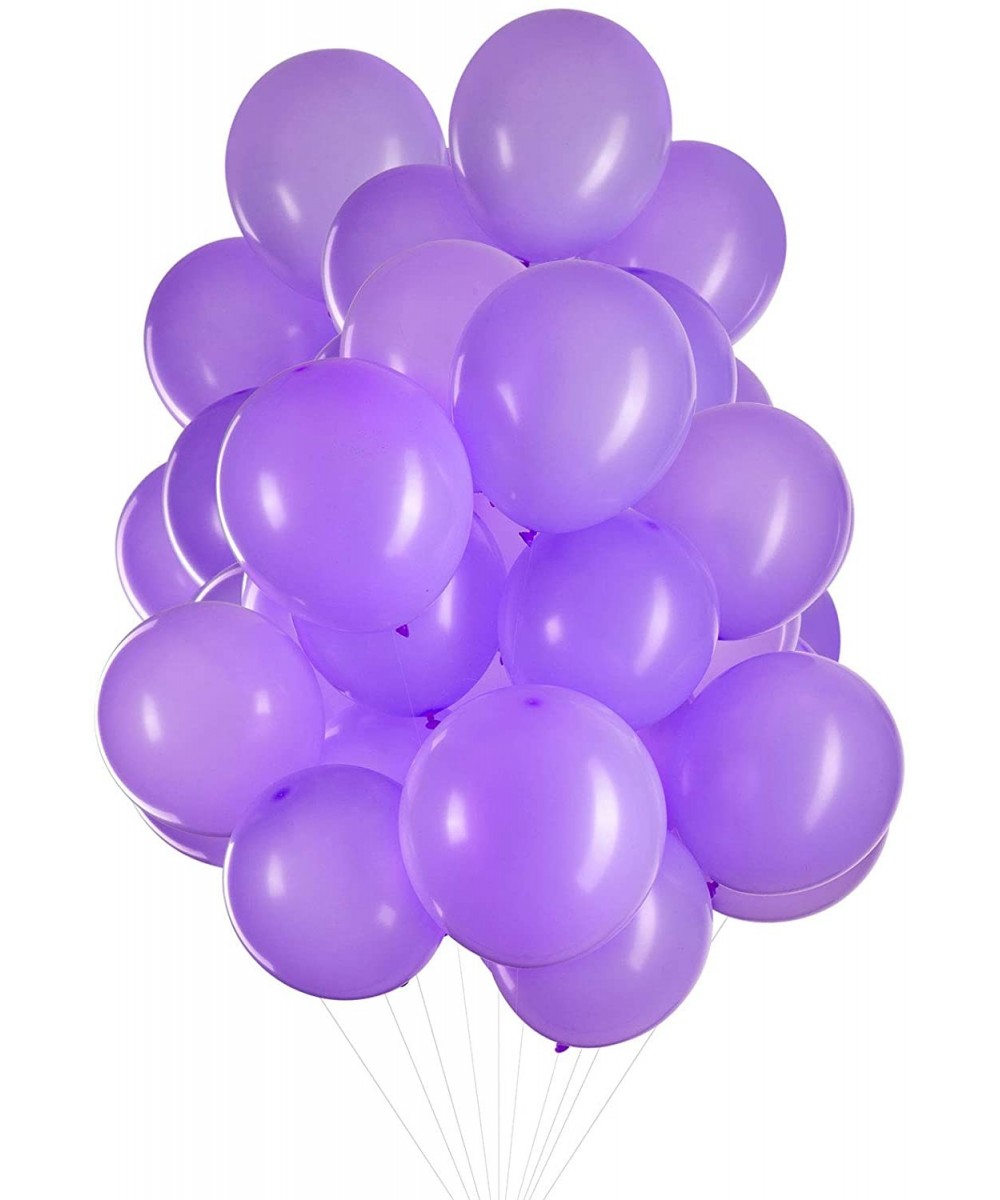 12 Inch Purple Balloons Party Latex Helium Balloon-Pack of 50 - 12 Inch-purple-50pcs - CN19638Y6DQ $7.64 Balloons