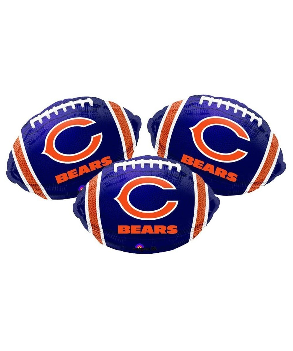 Bears Football Party Decoration 18" Balloons - Set of 3 - C318GZQQ0L3 $7.83 Balloons