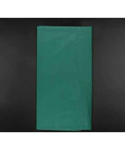 Christmas Green Plastic Tablecloth 7 Pack Premium Disposable Table Cover 54 x 108 Inch Party Table Cloths for Rectangle Table...