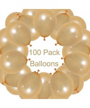 100 Count 320 Grams Thickened Champaign Gold Balloons for Baby- Birthday- Wedding- Church- 12 Inches - CC18I87IM8G $8.96 Ball...