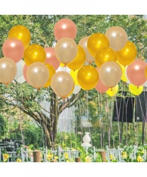 100 Count 320 Grams Thickened Champaign Gold Balloons for Baby- Birthday- Wedding- Church- 12 Inches - CC18I87IM8G $8.96 Ball...