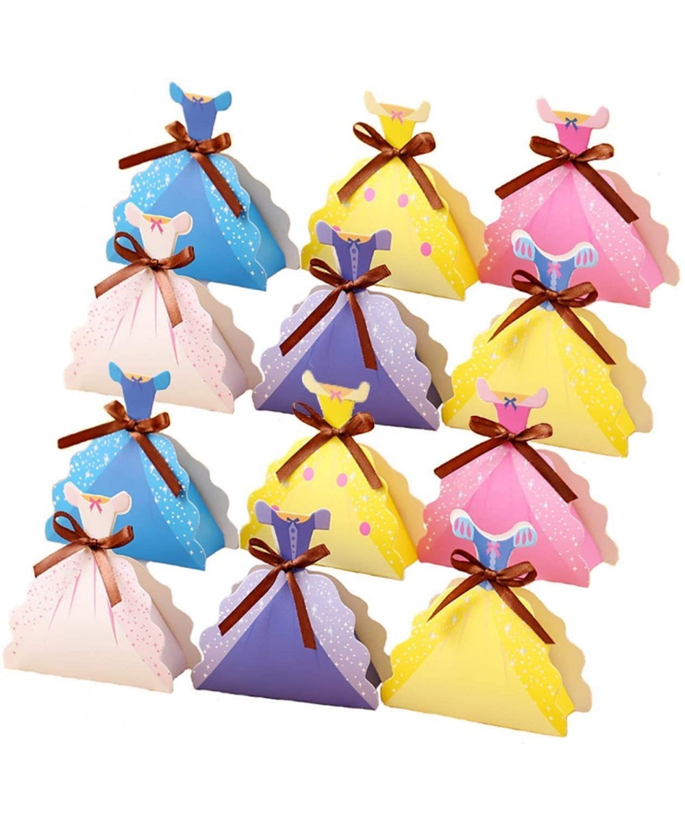 Disney Princess Party Favor Candy Box Large - Set of 12 - Large Treat Bags - Centerpiece - Disney Princess Party theme by All...