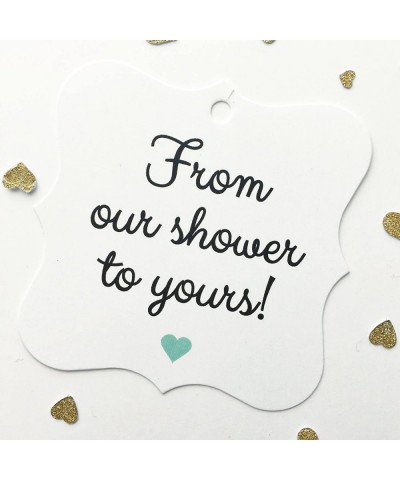 24 - Jack and Jill Shower or Baby Shower Tags- From Our Shower to Yours (FS-67-OMT) - Our - Happy Mint - CN17AZERCXM $9.69 Fa...