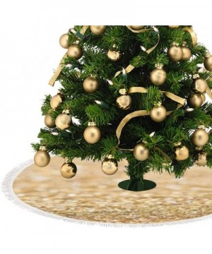 Christmas Tree Skirt 30" Polyester Tree Skirt Christmas Decorations Holiday Xmas Ornaments - Style13 - CE19HMZG8X8 $15.16 Tre...