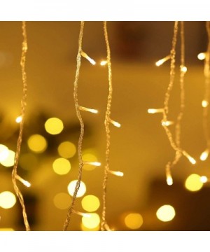 Curtain Lights- 300 LEDs Fairy String Light with 8 Lighting Modes-Indoor Outdoor Decorative Christmas Twinkle Lights for Bedr...