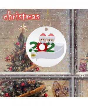 2020 Quarantine Ornaments Christmas Tree Decoration Lighted Pendant Christmas Ornament Home Decor Gift(B) - B - CW19KHWD0HM $...