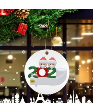 2020 Quarantine Ornaments Christmas Tree Decoration Lighted Pendant Christmas Ornament Home Decor Gift(B) - B - CW19KHWD0HM $...