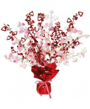 Red and White Heart Gleam 'N Burst Centerpiece- 15-inch- Party Accessory (1/pkg) Pkg/3 - C912C237X77 $12.32 Centerpieces