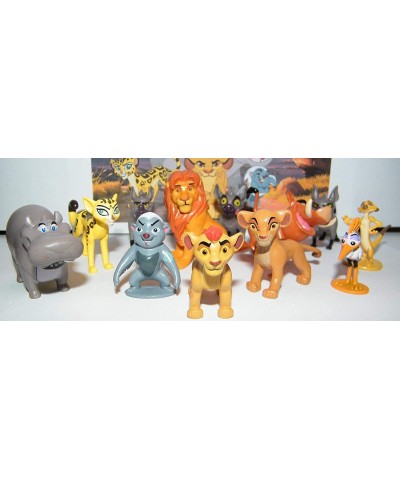 The Lion 1-2.3" Mini King Figure Playset Toys- Mini Figurines Toys Party Supplies 12Pcs Birthday Cake Decorations - C219EUK6S...