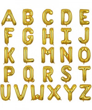 40 Inch Big Gold Letter Foil Mylar Helium Balloons Birthday Baby Shower Party Decoration Alphabet C - Gold - CQ18TZ0SIKQ $6.7...