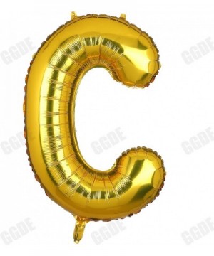 40 Inch Big Gold Letter Foil Mylar Helium Balloons Birthday Baby Shower Party Decoration Alphabet C - Gold - CQ18TZ0SIKQ $6.7...