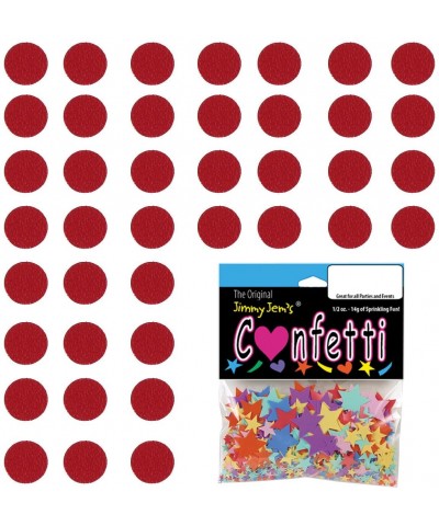 Confetti Circle 1/4" Red - Retail Pack 8558 QS0 - CZ18CHUGYLL $5.24 Confetti