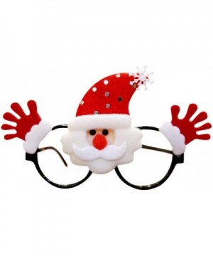 Christmas Costumes Accessories Party Cosplay Funny Glasses Frames Accessories for Kids Santa Claus Snowman - B - C018AGWO5TM ...