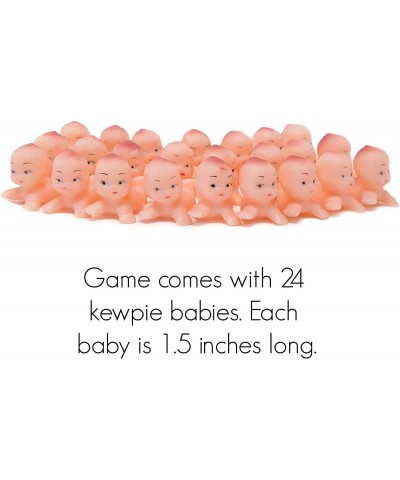 Whos Watching The Baby Shower Game for 24 Players with Plastic Babies and Instruction Sheet (Caucasian) - Caucasian - CH18CKE...