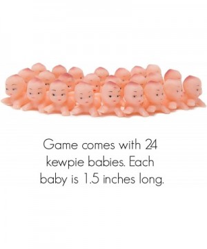 Whos Watching The Baby Shower Game for 24 Players with Plastic Babies and Instruction Sheet (Caucasian) - Caucasian - CH18CKE...