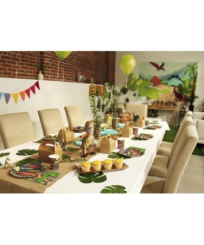 Dinosaur Party Supplies- Disposable Dinnerware Set (Serves 24- 144 Pieces) - CS18H9XQLEL $16.51 Party Packs