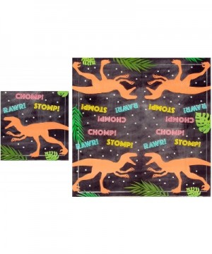 Dinosaur Party Supplies- Disposable Dinnerware Set (Serves 24- 144 Pieces) - CS18H9XQLEL $16.51 Party Packs