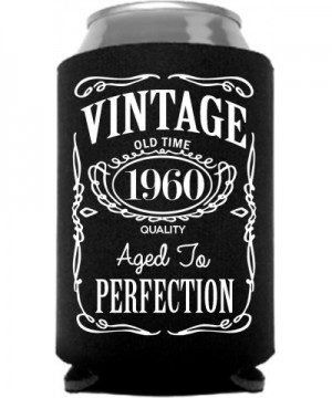 Vintage 1960 Birthday Can Coolers Party Favor 60th Birthday 6 Pc - 60th - C218G8O4HAA $8.49 Favors