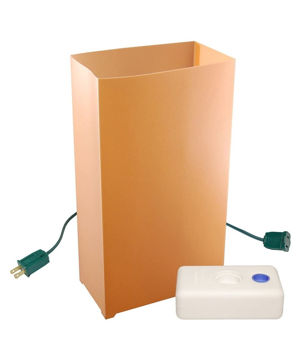 10 Count Electric Luminaria Kit- Tan - Tan - CQ128DSAOAV $22.40 Luminarias