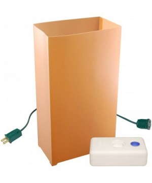 10 Count Electric Luminaria Kit- Tan - Tan - CQ128DSAOAV $22.40 Luminarias