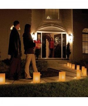 10 Count Electric Luminaria Kit- Tan - Tan - CQ128DSAOAV $22.40 Luminarias