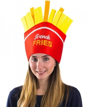 Food Hats - Fast Food Hats - Burger Hat - Fries Hats - Corn On The Cob Hat - Food Costumes (3 Pack) - CK18685XR8A $9.50 Hats