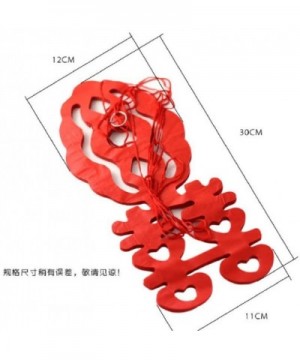 Chinese Traditional Wedding Decoration Supplies Red Hi Word Pull Flowers- Big Red Oil Plastic Paper 3 Meters Pull Hi- Wedding...